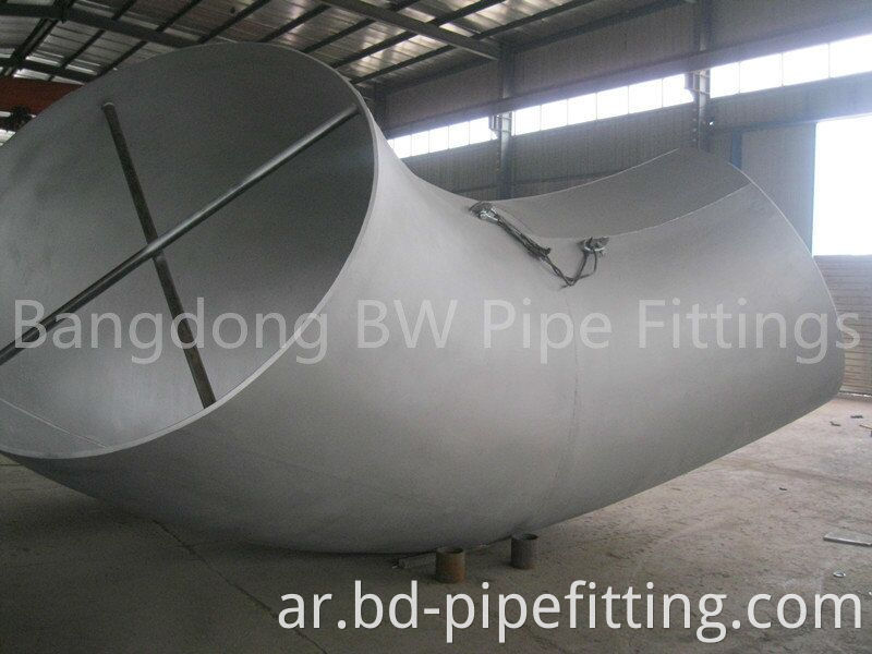 alloy steel large diameter long radius elbows